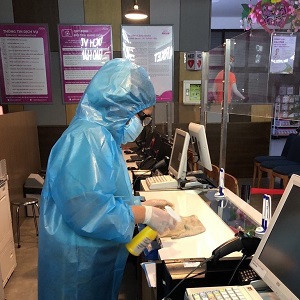 AEON – Hai Phong Le Chan finalized disinfection procedure to ensure safety for customers