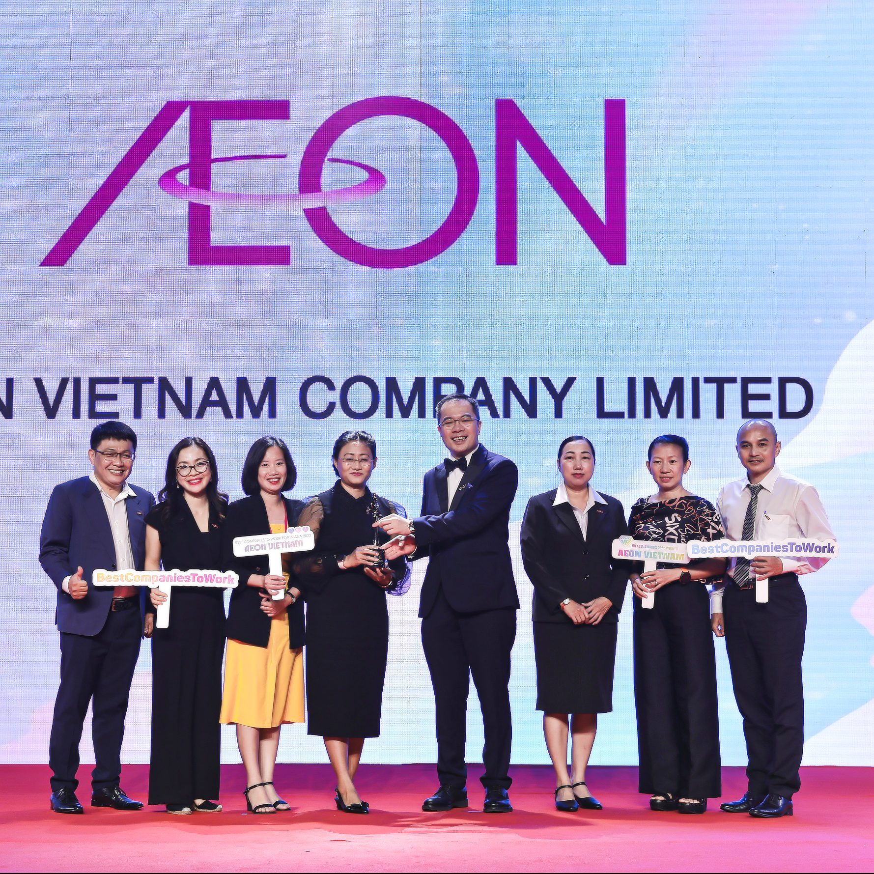 AEON VIỆT NAM 4 năm liền vào top nơi làm việc tốt nhất Châu Á