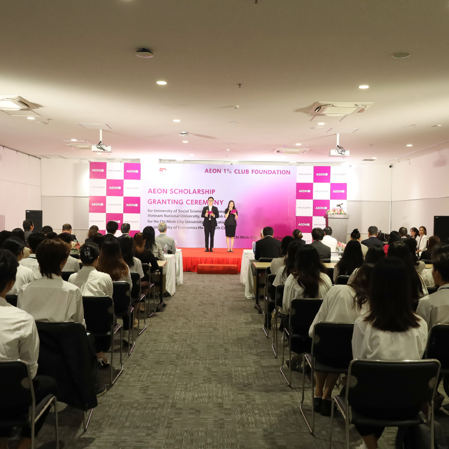 HỌC BỔNG AEON 2023 TIẾP TỤC HÀNH TRÌNH NUÔI DƯỠNG THẾ HỆ TRẺ CHO NHỮNG THAY ĐỔI TÍCH CỰC