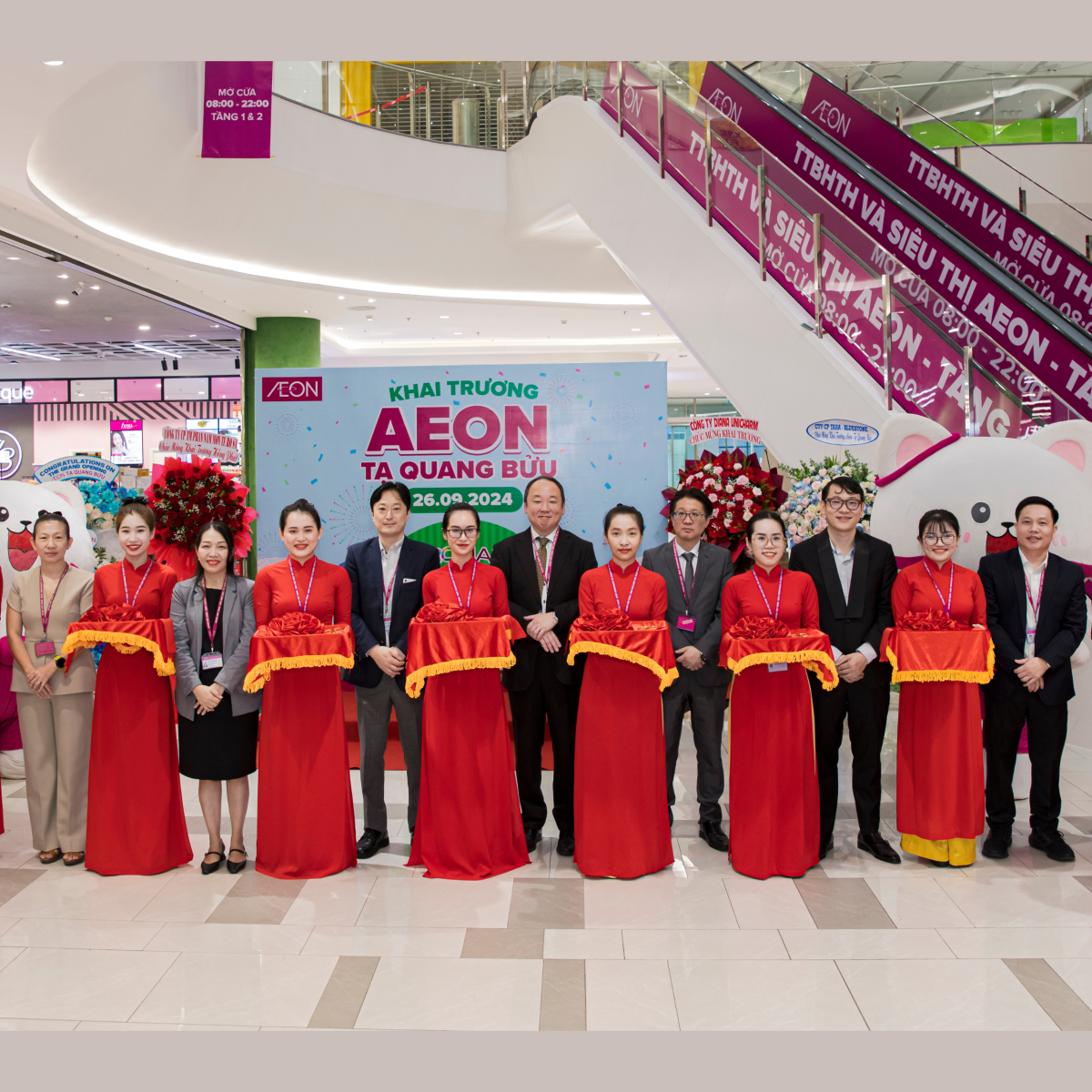 AEON VIETNAM OFFICIALLY OPENS AEON TA QUANG BUU
